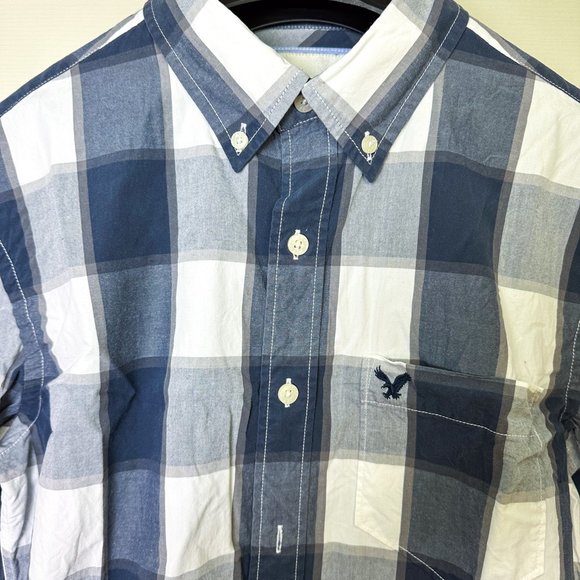 American Eagle- Cotton Mens Casual button down shirt - Picture 6 of 6